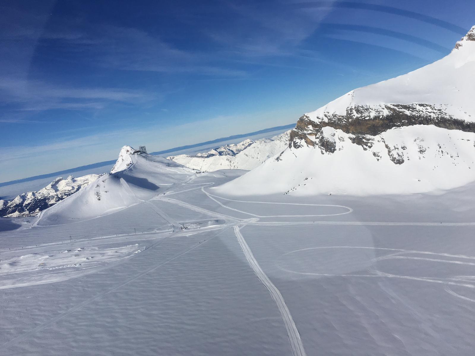 Vues sur les glaciers