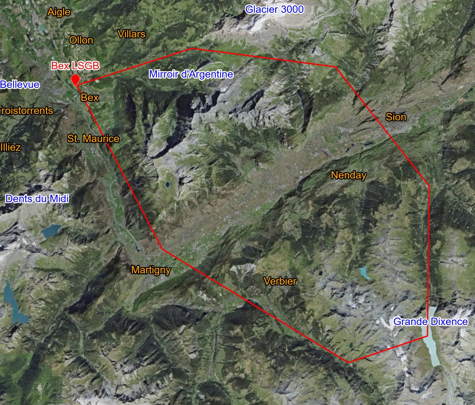 Carte de vol