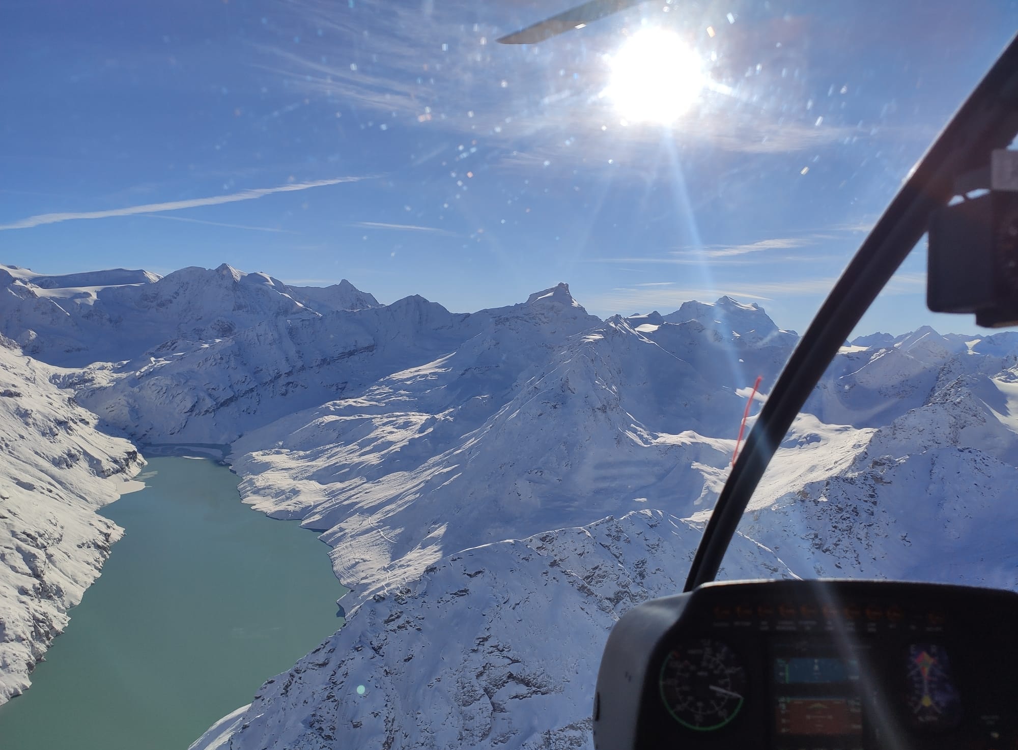 Vues sur les montagnes alpines