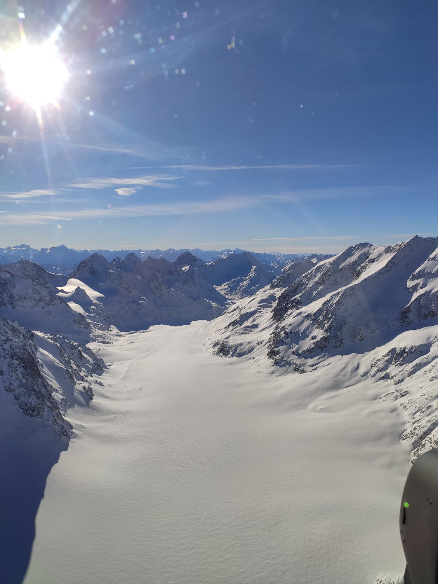 Vues sur les montagnes alpines